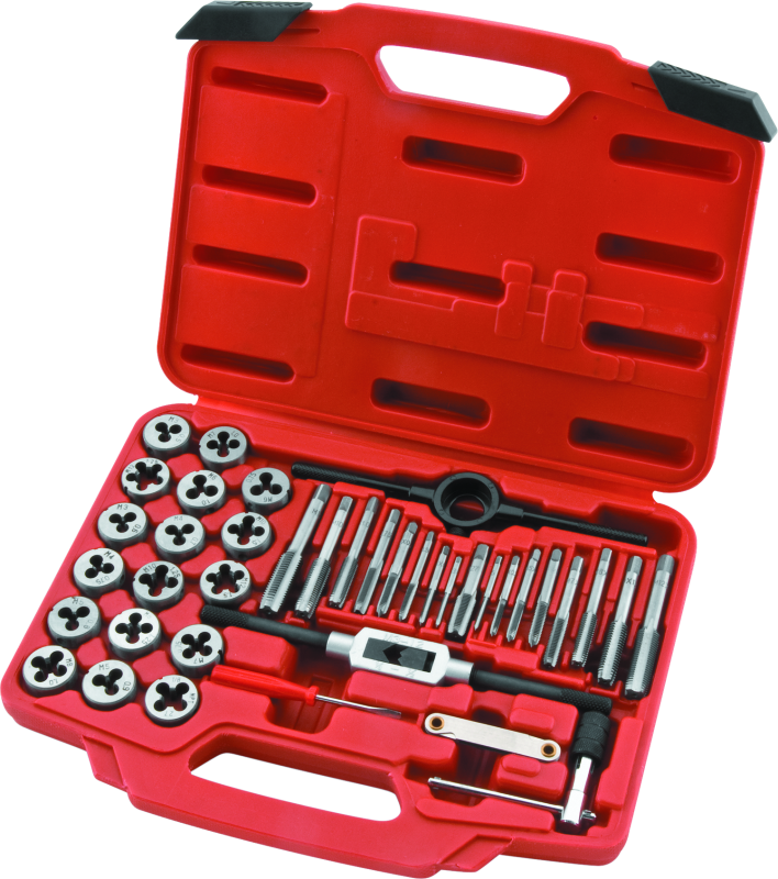 BikeMaster 40-pc Tap and Die Wrench Set - Metric Tools BikeMaster
