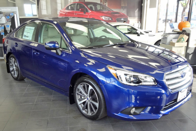 Rally Armor 15-19 Subaru Legacy Black UR Mud Flap w/ Red Logo Mud Flaps Rally Armor