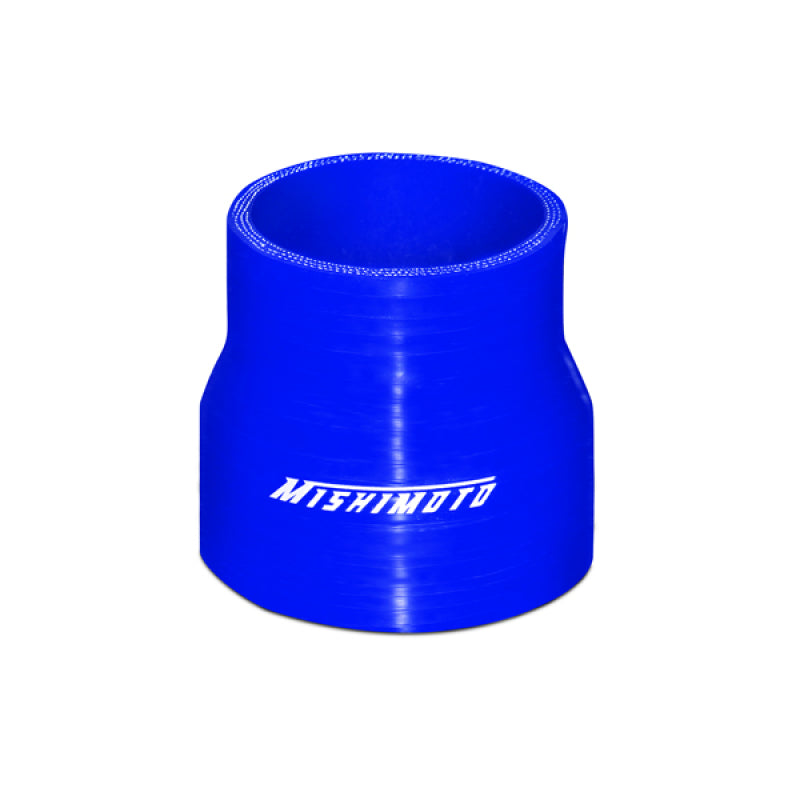 Mishimoto 2.5 to 3.0 Inch Blue Transition Coupler Silicone Couplers & Hoses Mishimoto