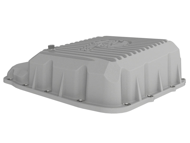 aFe Transmission Pan Raw w/ Machined Fins 13-19 Dodge Diesel Trucks L6-6.7L (td) Diff Covers aFe