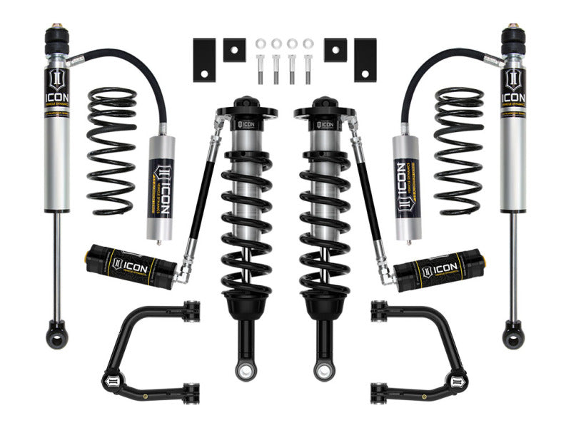 ICON 23-24 Sequoia 3-4.5in Stage 6 Suspension System Tubular Coilovers ICON
