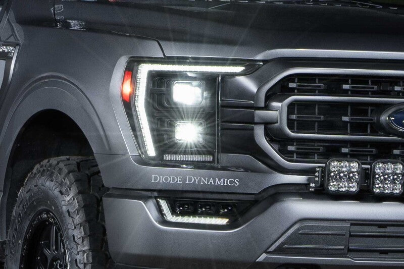 Diode Dynamics 2021+ Ford F-150 Elite LED Headlamps Light Accessories and Wiring Diode Dynamics