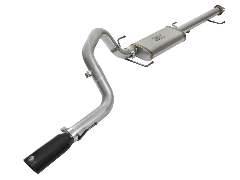 aFe MACH Force Xp 3in SS Cat-Back Single Rear Exit Exhaust w/Black Tips 07-14 Toyota FJ Cruiser Catback aFe