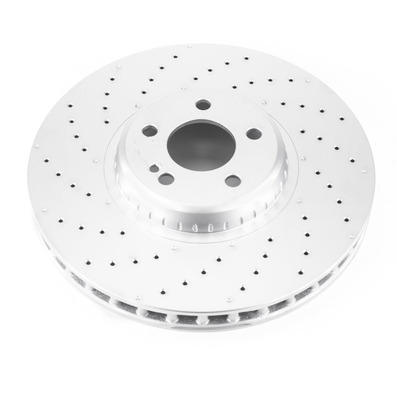 Power Stop 17-18 Mercedes-Benz C43 AMG Front Evolution High Carbon Geomet Coated Rotor Brake Rotors - OE - Cryo PowerStop