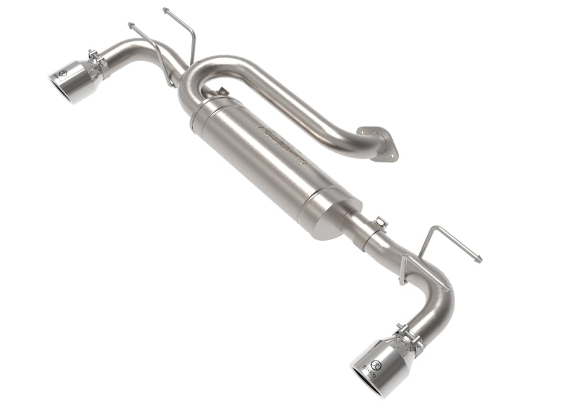 aFe 19-22 Mazda 3 L4 2.5L Takeda 3in to 2-1/2in 304 Stainless Steel Axle-Back Exhaust w/Polished Tip Axle Back aFe