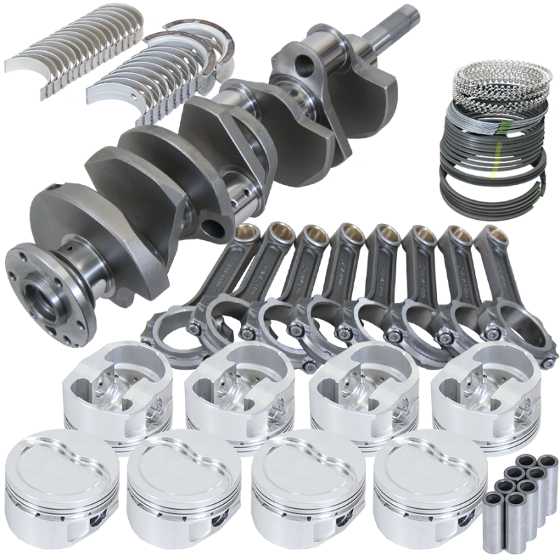 Eagle Ford FE 4.125in Crank 6.700in I-Beam Rods Forged 4032 -14cc 4.155in Pistons Rotating Assembly Rotating Assemblies Eagle