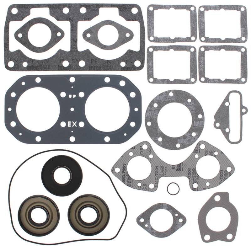 Vertex Gaskets 1986 Kawasaki JS650 Complete Gasket Kit w/ Oil Seals Engine Hardware Vertex Pistons