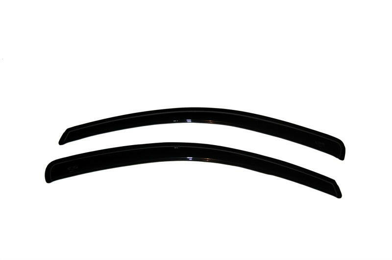 AVS 07-18 Toyota Tundra Standard Cab Ventvisor Outside Mount Window Deflectors 2pc - Smoke Wind Deflectors AVS