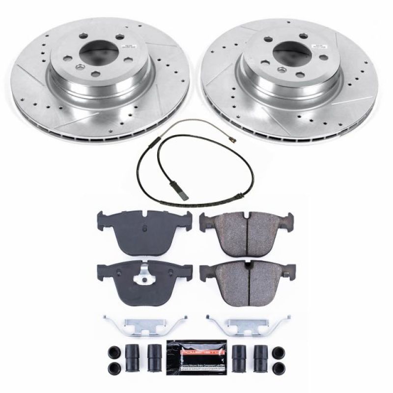 Power Stop 2019 BMW X6 Rear Z23 Evolution Sport Brake Kit Brake Kits - Performance D&S PowerStop