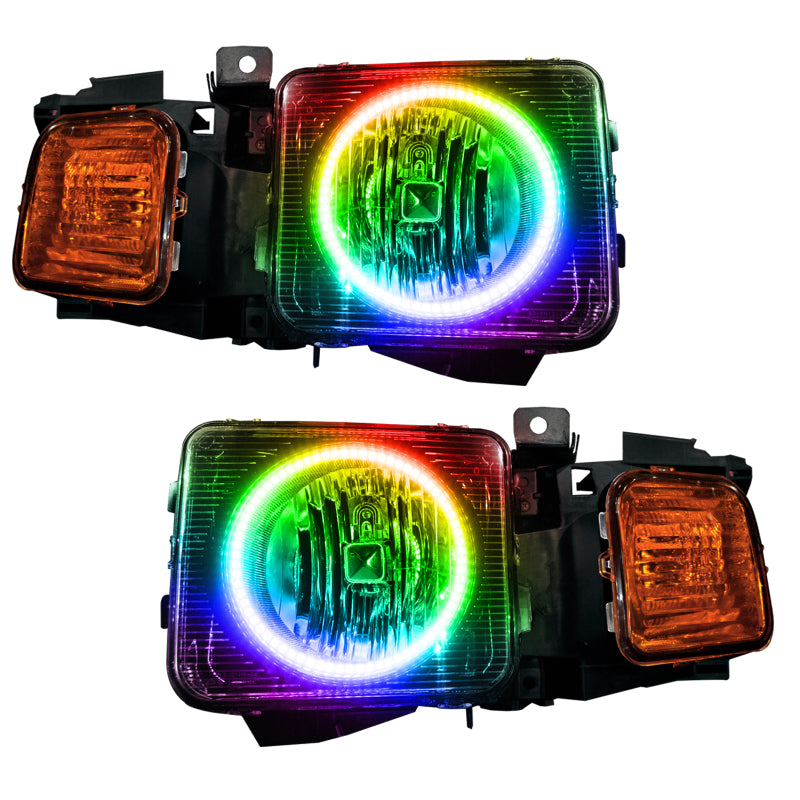 Oracle 06-10 Hummer H3 SMD HL (Combo) - ColorSHIFT w/ RF Controller Headlights ORACLE Lighting