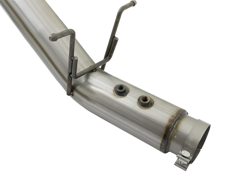 aFe ATLAS 5in DPF-Back Aluminized Steel Exhaust System GM Diesel Trucks 2017 V8 6.6L (td) L5P DPF Back aFe