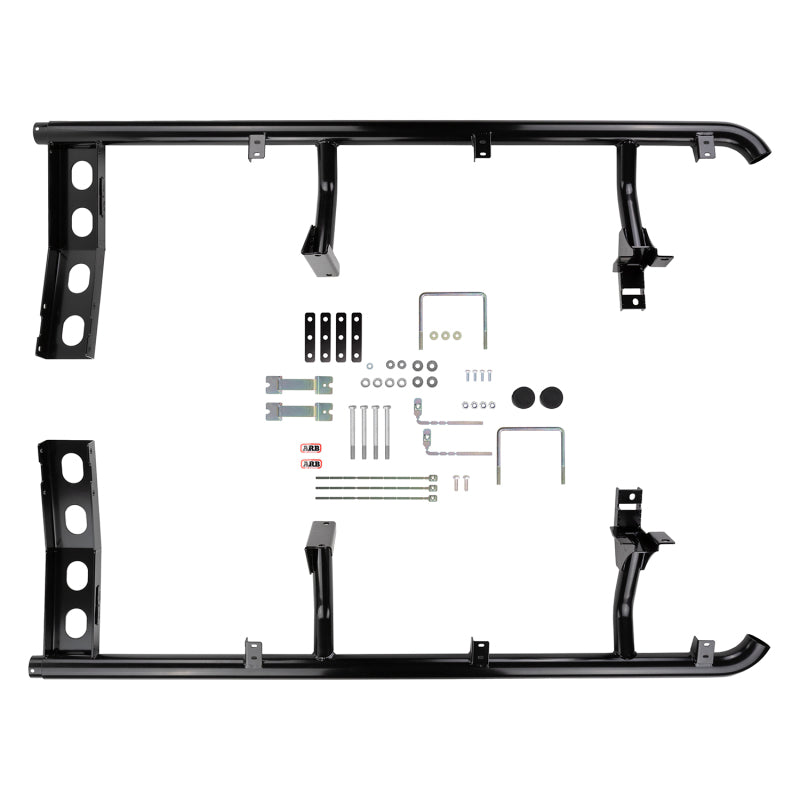 ARB Summit Step Section Hilux Dc/Ec Blk 15On Side Steps ARB