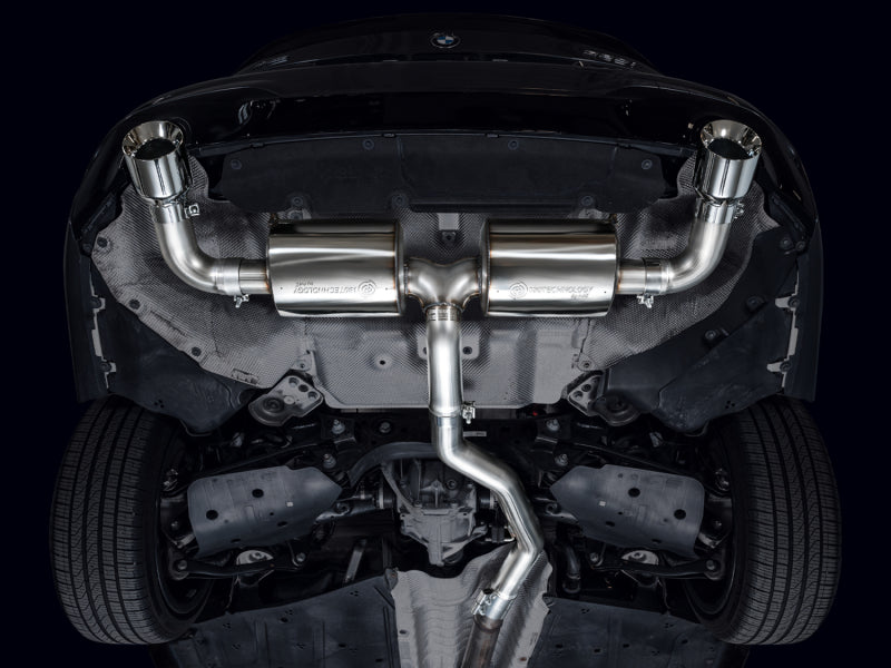 AWE 19-23 BMW 330i / 21-23 BMW 430i Base G2X Touring Axle Back Exhaust - Chrome Silver Axle Back AWE Tuning