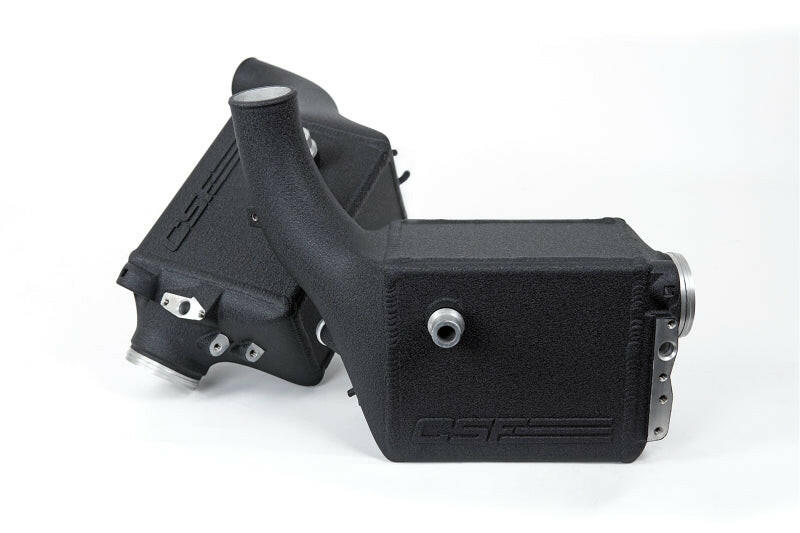 CSF 16-21 BMW M5 (F90) / 17-21 BMW M8 (F91/F92/F93) Twin Charge-Air-Cooler Set - Crinkle Black Intercoolers CSF