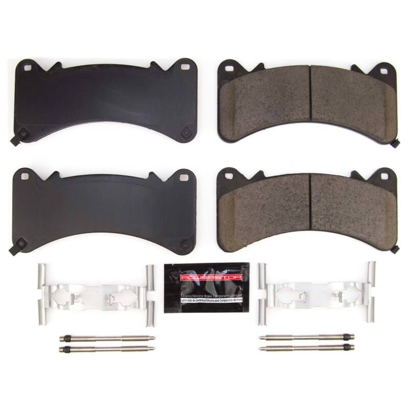 Power Stop 17-19 Cadillac Escalade Front Z23 Evolution Sport Brake Pads w/Hardware Brake Pads - Performance PowerStop