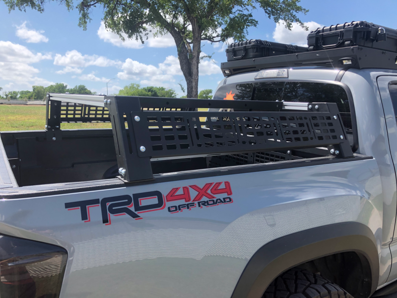 Cali Raised 05-23 Toyota Tacoma Overland Bed Rack - Short Bed Tall Height Rack Bed Racks Cali Raised LED