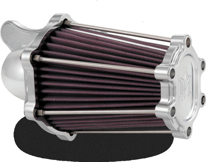 Performance Machine Fast Air Intake Solution - Chrome Air Filters - Direct Fit Performance Machine
