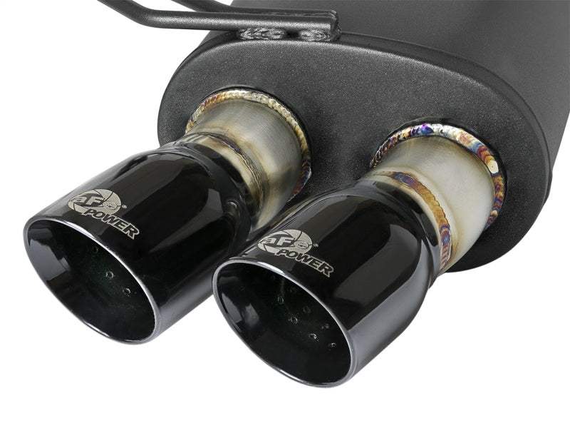 aFe MACH Force-Xp 2-1/2in 304 SS Cat-Back Exhaust w/ Black Tips 05-08 BMW Z4 M Coupe (E86) L6 3.2L Catback aFe