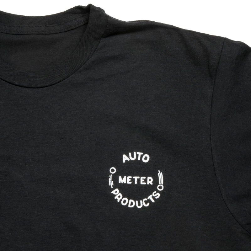 Autometer Vintage T-Shirt Black Large Headwear AutoMeter