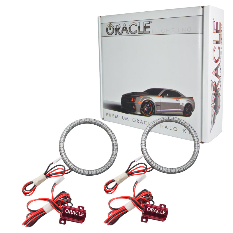 Oracle Dodge Charger SRT8 11-14 WP LED Projector Fog Halo Kit - White Fog Lights ORACLE Lighting