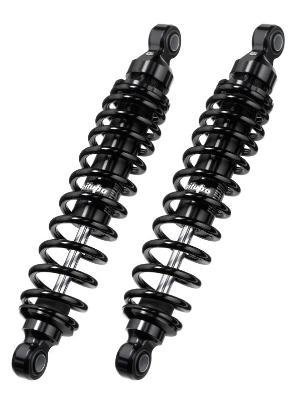 Bitubo WMB0 Twinshocks Adjustable: Spring Preload, Length 356mm, Dark Edition Shocks and Struts Bitubo Suspension