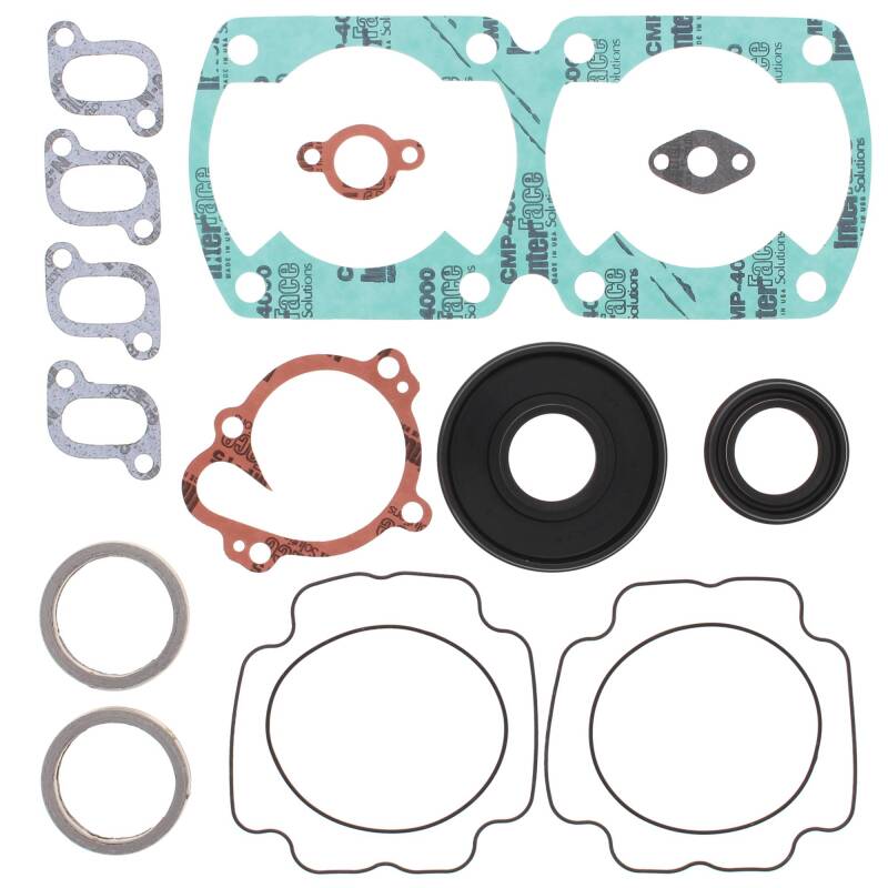 Vertex Gaskets 77-80 Yamaha SRX440 A B C D Complete Gasket Kit w/ Oil Seals Engine Hardware Vertex Pistons