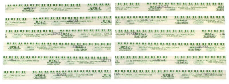 Clevite Plastigage Green Plastigage - 12 Pack Tools Clevite