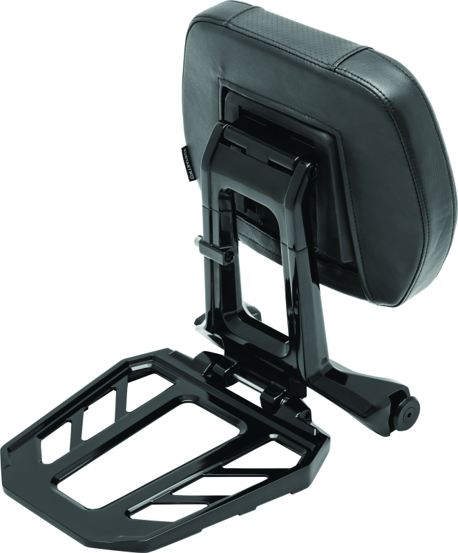 Kuryakyn Neo Driver & Passenger Backrest Black Seats Kuryakyn
