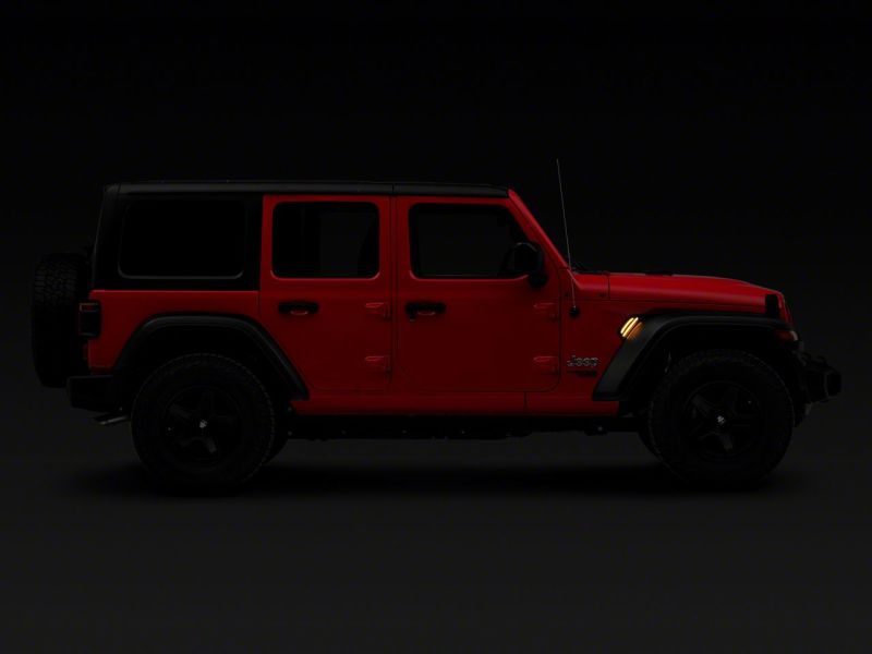 Raxiom 07-18 Jeep Wrangler JK Axial Series Fender Vent LED Light Light Bars & Cubes Raxiom