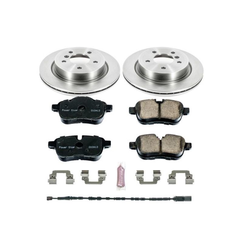 Power Stop 11-16 BMW Z4 Rear Autospecialty Brake Kit Brake Kits - OE PowerStop