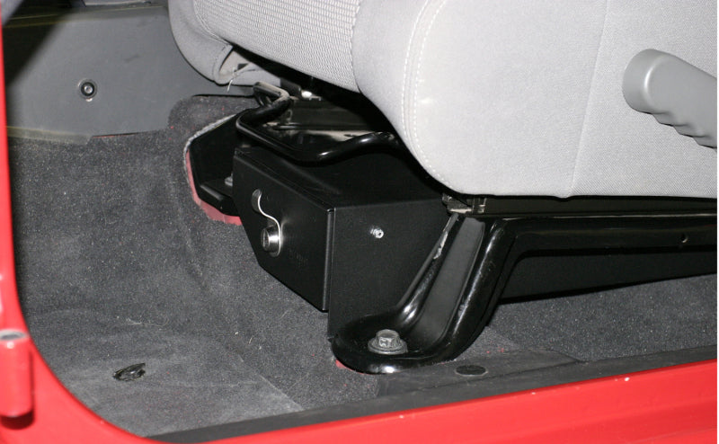 Tuffy Jeep Wrangler Underseat Drawer Driver W/ Keyed Lock Cargo Boxes & Bags Tuffy Products
