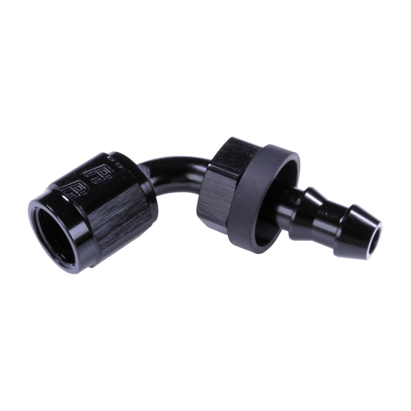 Russell 4AN Twist-Lok 60 Degree Hose End - Black Hoses Russell