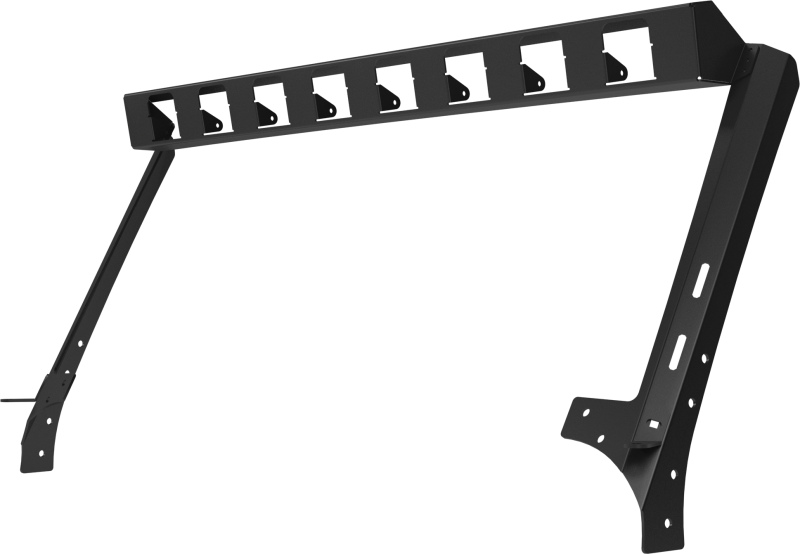Go Rhino 07-18 Jeep Wrangler JK WLF Windshield Light Mount Frame - Eight Cube Lights Light Mounts Go Rhino