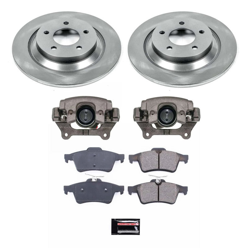 Power Stop 08-10 Mazda 5 Rear Autospecialty Kit w/Calipers Brake Kits - OE PowerStop