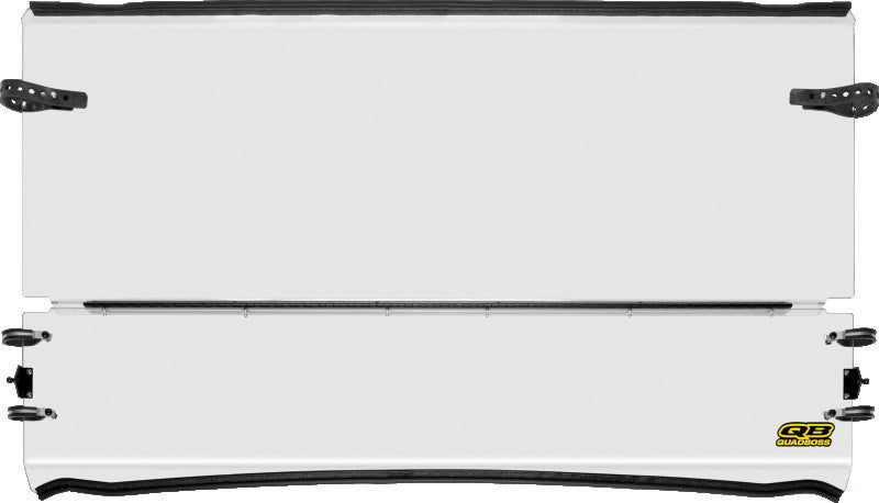 QuadBoss 17-22 Kawasaki KAF820 Mule Pro-DX Folding Windshield Windshields QuadBoss