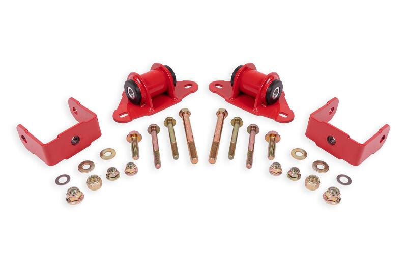 BMR 14-19 Chevrolet Corvette Transmission/Differential Mount - Red Differential Bushings BMR Suspension
