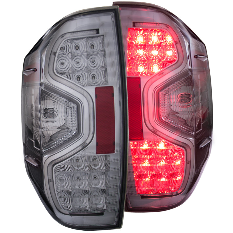 ANZO 2014-2015 Toyota Tundra LED Taillights Chrome Tail Lights ANZO