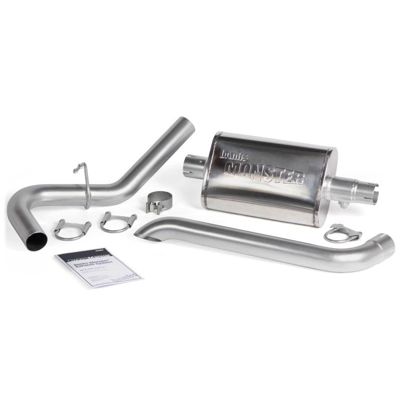 Banks Power 87-01 Jeep 4.0L Cherokee Monster Exhaust System Catback Banks Power