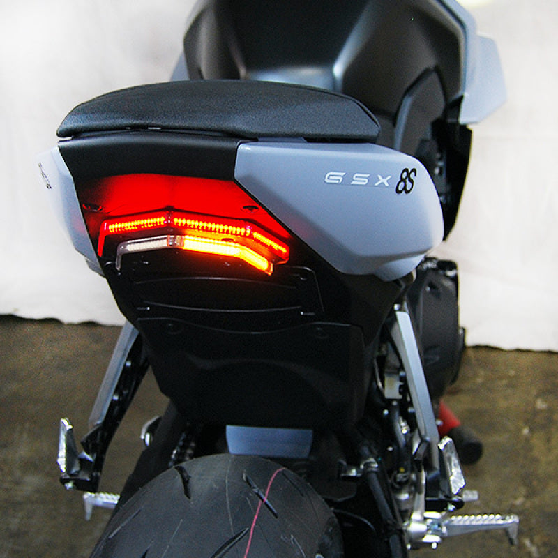 New Rage Cycles 23+ Suzuki GSX-8S Fender Eliminator Tucked Lights Corner New Rage Cycles