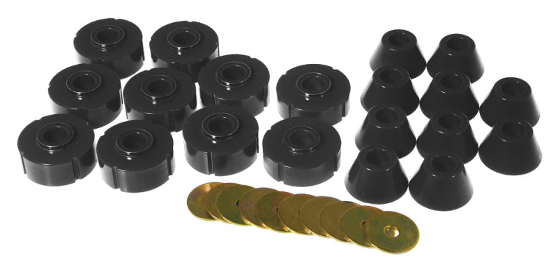 Prothane 78-80 Chevy K10 Blazer Body Mount Kit - Black Bushing Kits Prothane
