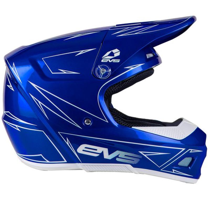 EVS T3 Pinner Helmet Blue Youth - Medium Helmets and Accessories EVS