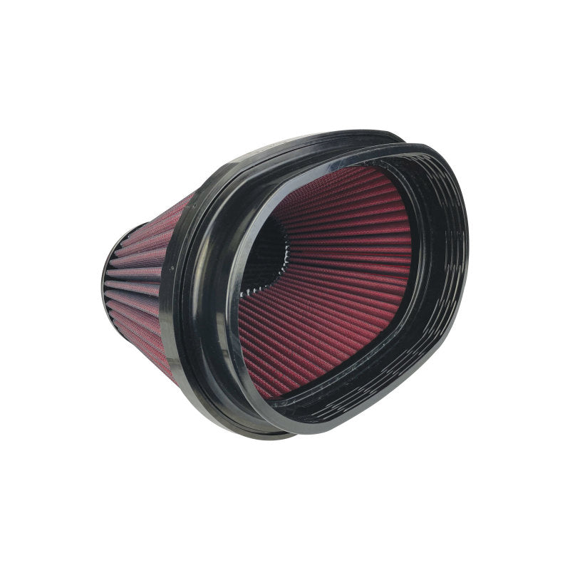 Injen Oiled Air Filter 8.5x5.63in Oval ID / 9.92x7.17in Base / 5.7in HT / 6.865ix4.115in Top Air Filters - Drop In Injen