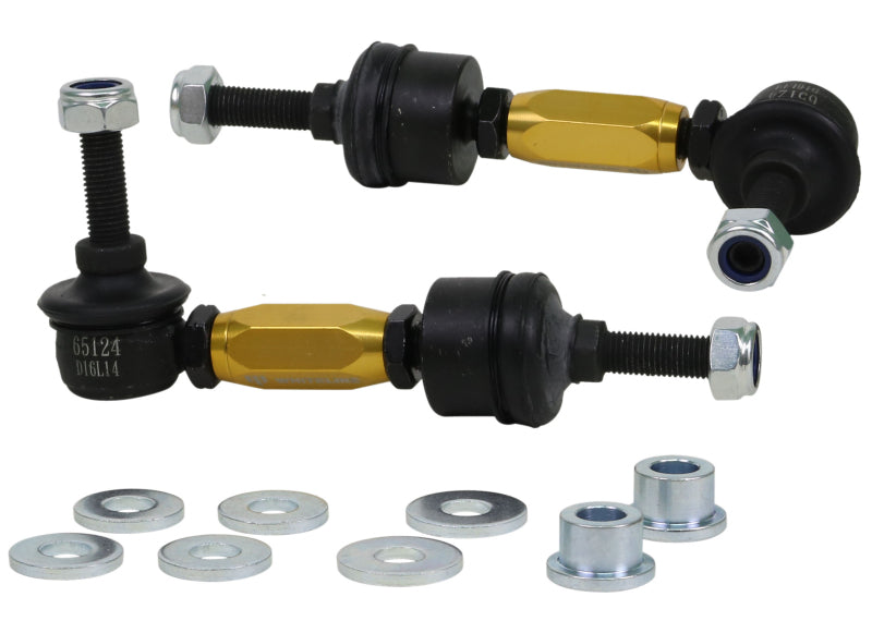 Whiteline 2012+ Ford Focus ST Rear Adjustable Heavy Duty Sway Bar Link Kit Sway Bar Endlinks Whiteline