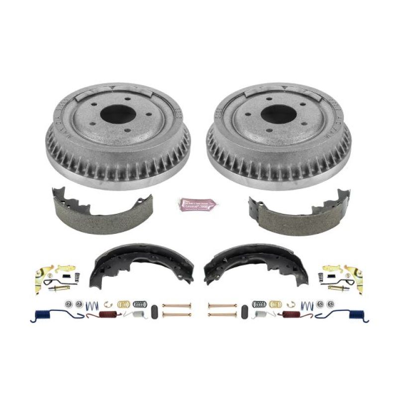Power Stop 78-81 Buick Century Rear Autospecialty Drum Kit Brake Drums PowerStop