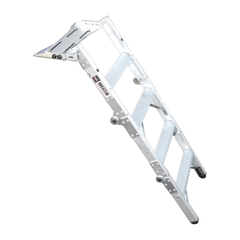 Westin Truck-Pal Tailgate Ladder - Aluminum Truck Steps Westin