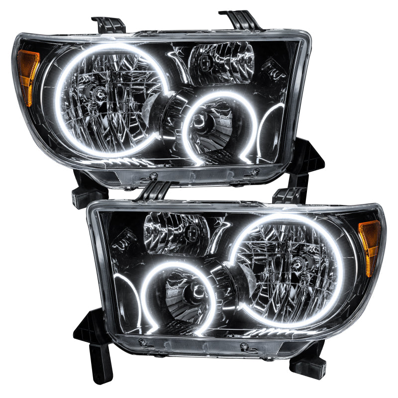 Oracle 07-11 Toyota Tundra Pre-Assembled Headlights - Black Housing - w/ BC1 Controller Headlights ORACLE Lighting