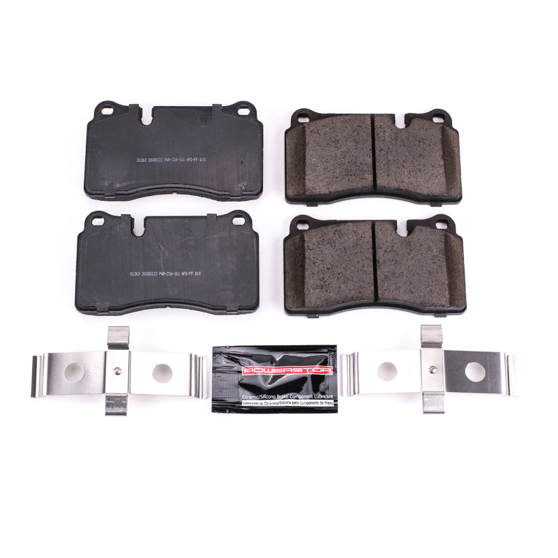 Power Stop 06-09 Land Rover Range Rover Front Z23 Evolution Sport Brake Pads w/Hardware Brake Pads - Performance PowerStop