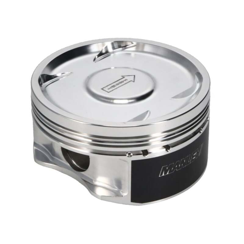 Manley Subaru WRX STI 2.5L EJ257 99.75 Mm Bore 1.285 In. CH 18.00 CC Dish Piston (Single) Pistons - Forged - Single Manley Performance