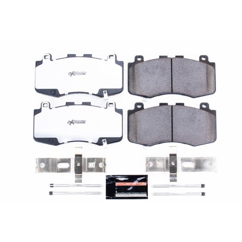 Power Stop 18-19 Jeep Grand Cherokee Front Z36 Truck & Tow Brake Pads w/Hardware Brake Pads - Performance PowerStop