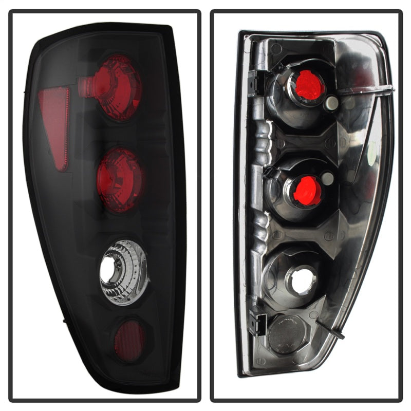 Spyder Chevy Colorado 04-13/GMC Canyon 04-13 Euro Style Tail Lights Black ALT-YD-CCO04-BK Tail Lights SPYDER